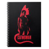 Catoman Selina Kyle Cat Silhouette Notitieboek (Voorkant)