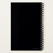 Catoman Selina Kyle Cat Silhouette Notitieboek (Achterkant)