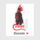 Catoman Selina Kyle Cat Silhouette Sticker (Vel)