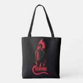 Catoman Selina Kyle Cat Silhouette Tote Bag (Achterkant)