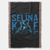 Catoman Selina Kyle Motorcycle Deken (Voorkant Verticaal)