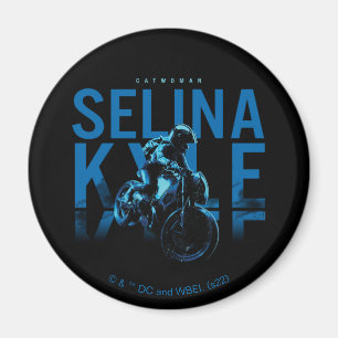 Catoman Selina Kyle Motorcycle Magneet