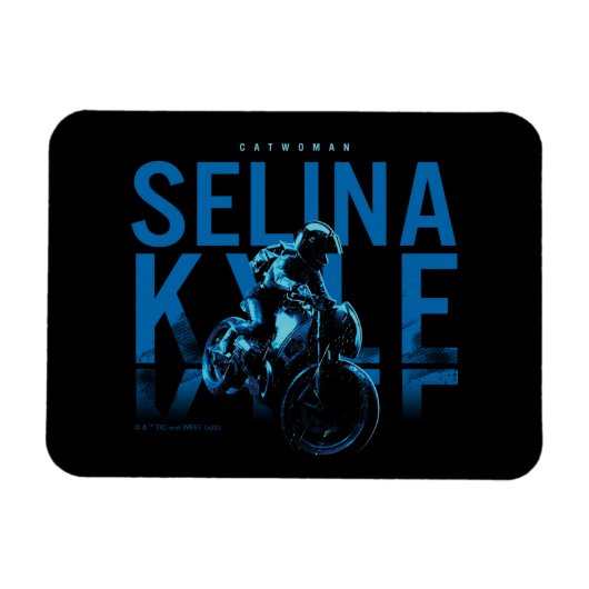 Catoman Selina Kyle Motorcycle Magneet (Horizontaal)