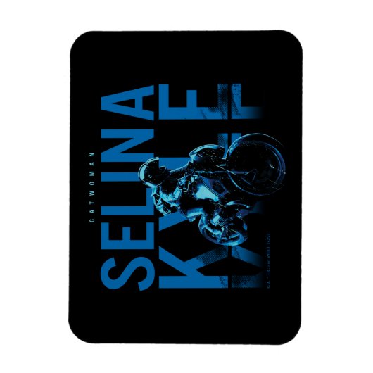 Catoman Selina Kyle Motorcycle Magneet (Verticaal)