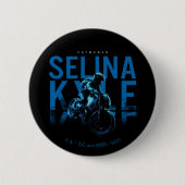 Catoman Selina Kyle Motorcycle Ronde Button 5,7 Cm (Voorkant)