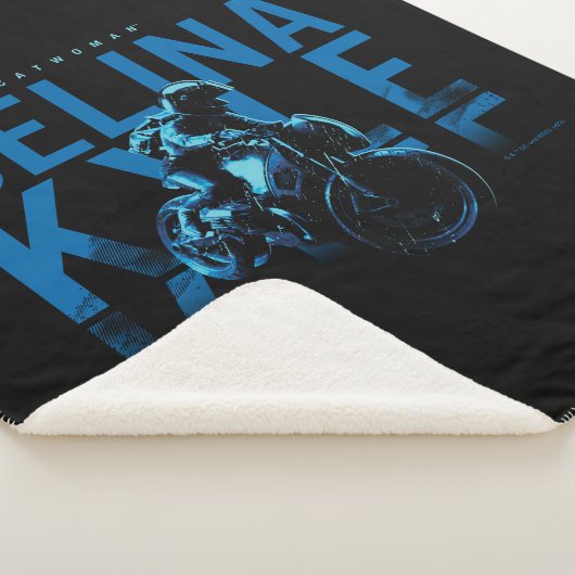 Catoman Selina Kyle Motorcycle Sherpa Deken (3/4)