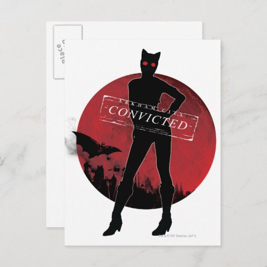 Catoman veroordeelde White Briefkaart (Voorkant / Achterkant)