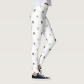 Catoon Siamese Cat Face Leggings (Rechts)