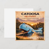 Catoosa Blauwe Walvis Route 66 Briefpapier (Voorkant / Achterkant)