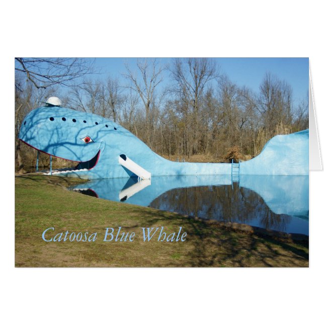 Catoosa Blue Whale (Voorkant Horizontaal)