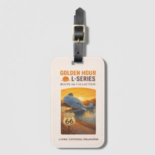 Catoosa Route 66 Golden Hour L-Serie Bagagelabel
