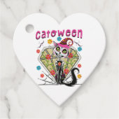 Catoween Halloween Bedankjes Labels (Voorkant)