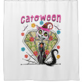 Catoween Halloween Douchegordijn (Voorkant)