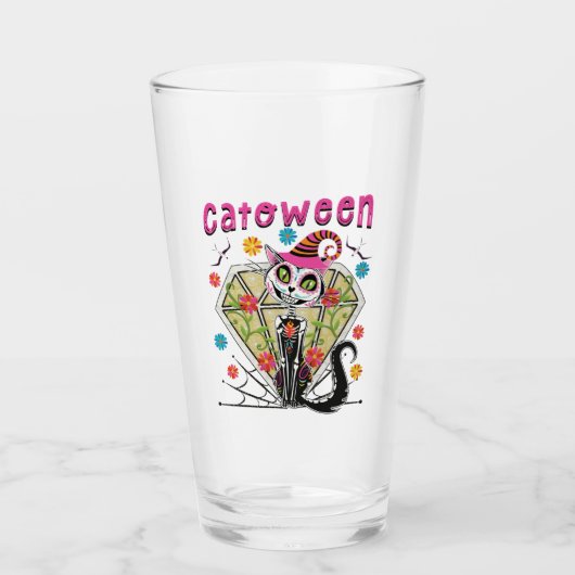 Catoween Halloween Glas (Voorkant)
