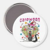 Catoween Halloween Magneet (Voorkant / Achterkant)