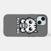 Catpuccino 1 iPhone 15 case (Achterkant horizontaal)