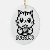 Catpuccino 1 keramisch ornament (Rechts)