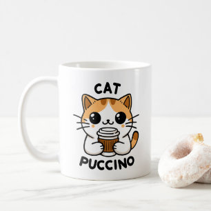 Catpuccino 2 koffiemok