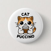 Catpuccino 2 ronde button 5,7 cm (Voorkant)