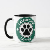 Catpuccino Coffee Mug Mok (Links)