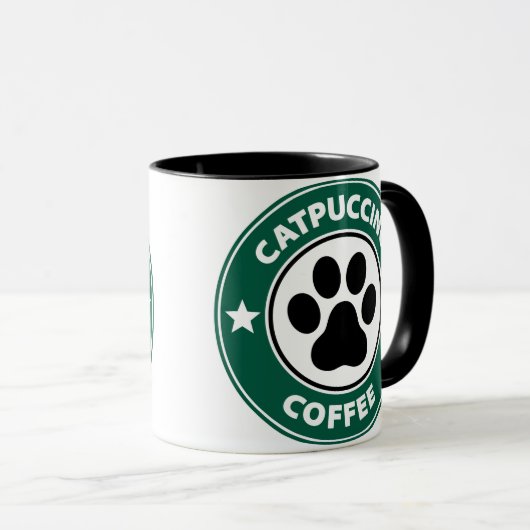 Catpuccino Coffee Mug Mok (Voorkant rechts)