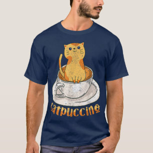 Catpuccino Funny Cat T-shirt
