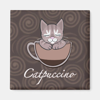 Catpuccino-koffie Magneet