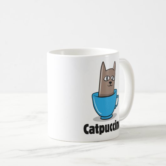 Catpuccino Koffiemok (Voorkant rechts)