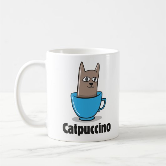 Catpuccino Koffiemok (Links)