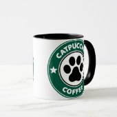 Catpuccino koffiemok mok (Voorkant rechts)
