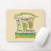 Catpuccino – Spint een Purrfect Morning | Schattig Muismat (Met muis)