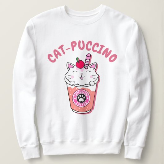 Catpuccino Trui (Design voorkant)