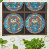 Catpurrcino Theedoek (Gevouwen)