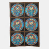 Catpurrcino Theedoek (Verticaal)