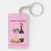 Catpurrnet Sauvigyawn Sleutelhanger (achterkant)