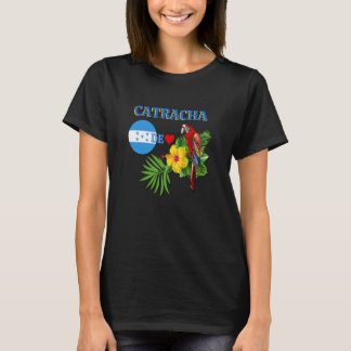 Catracha Hondurese Meisjes Vlag Patriottische Teke T-shirt