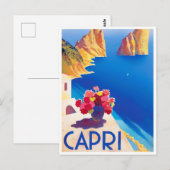 Catri Italy vintage-reis Briefkaart (Voorkant / Achterkant)