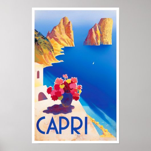 Catri Italy vintage-reis Poster (Voorkant)