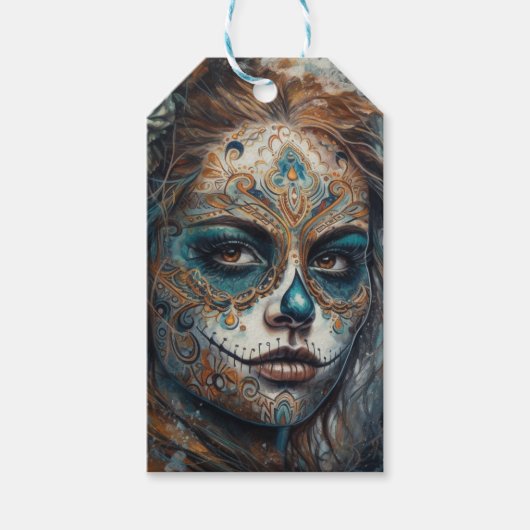 Catrina Azul Cadeaulabel (Voorkant)
