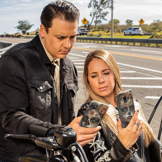 Catrina Azul Case-Mate iPhone Case