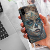 Catrina Azul Case-Mate iPhone Case