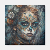 Catrina Azul Magneet (Voorkant)