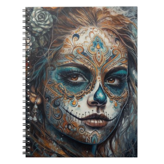 Catrina Azul Notitieboek (Voorkant)
