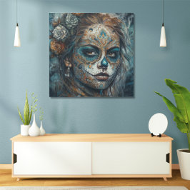 Catrina Azul Perfect Poster