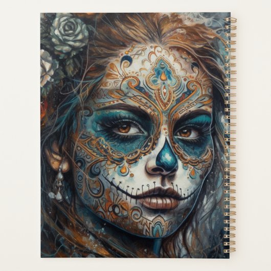 Catrina Azul Planner (Achterkant)