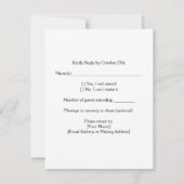 Catrina Azul RSVP Kaartje (Achterkant)