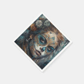 Catrina Azul Servet (Hoek)