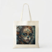 Catrina Azul Tote Bag (Voorkant)