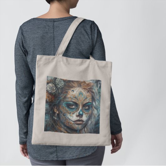 Catrina Azul Tote Bag