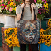 Catrina Azul Tote Bag